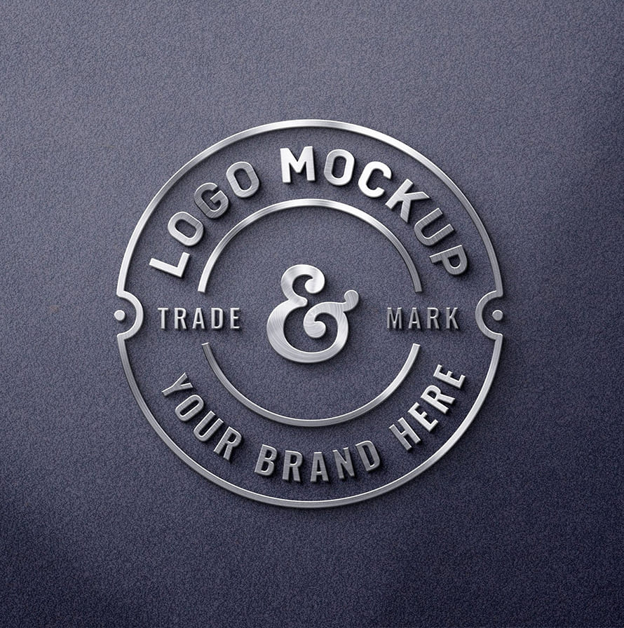 3D Logo Mockup - Free