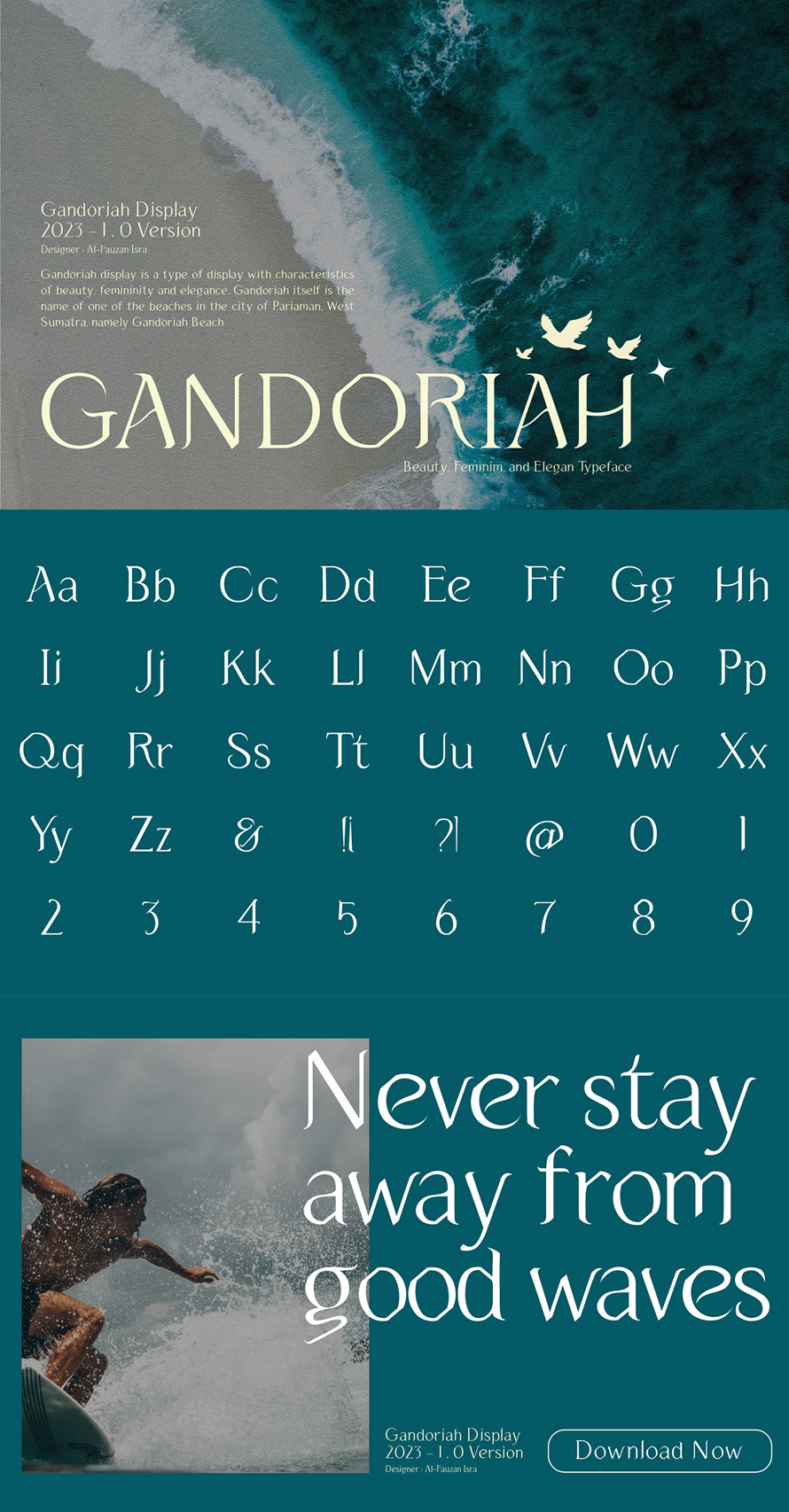 Gandoriah Display Font