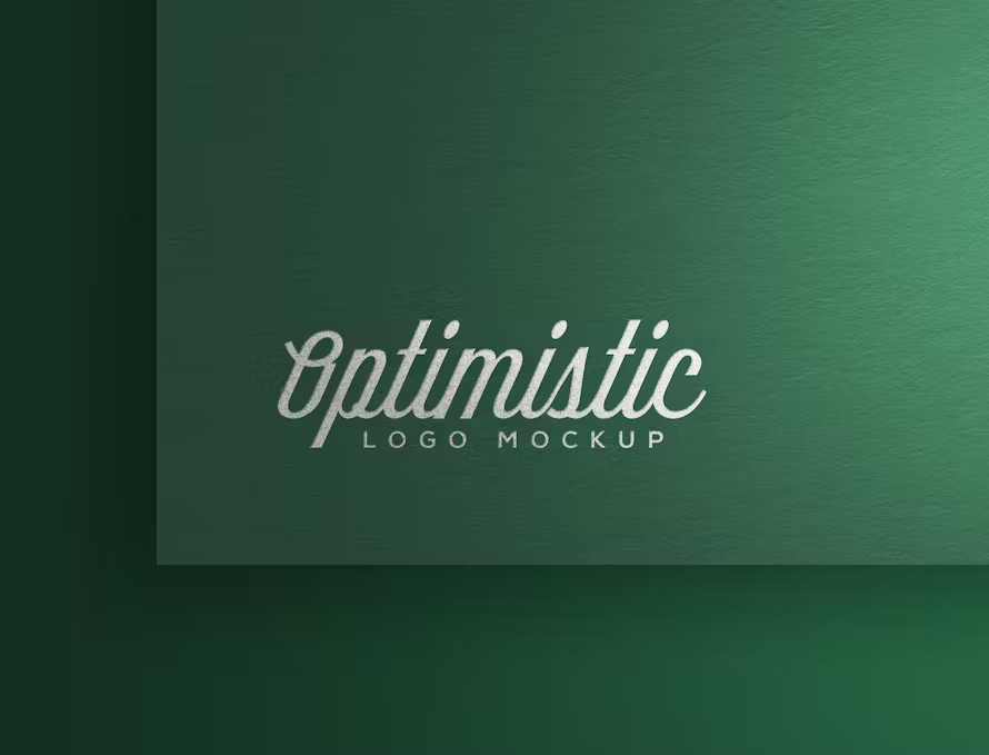 Optimistic Logo Mockup