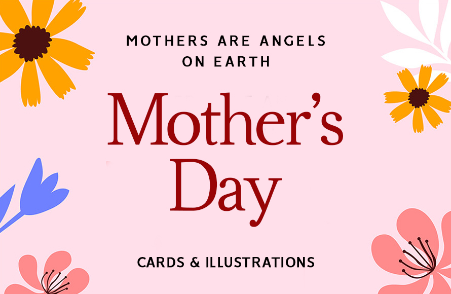 Mother's Day Cards and Illustrations