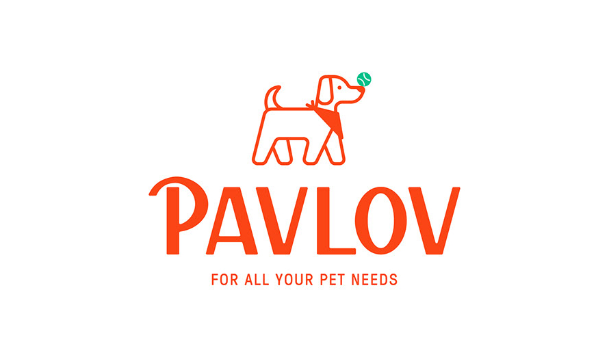 Paviov Pet Cafe Logo Design
