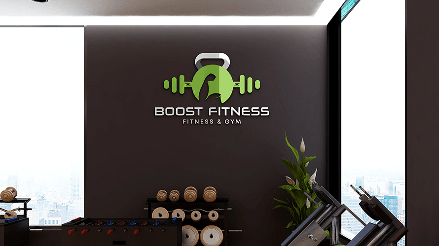 Boost Fitness Logo Design