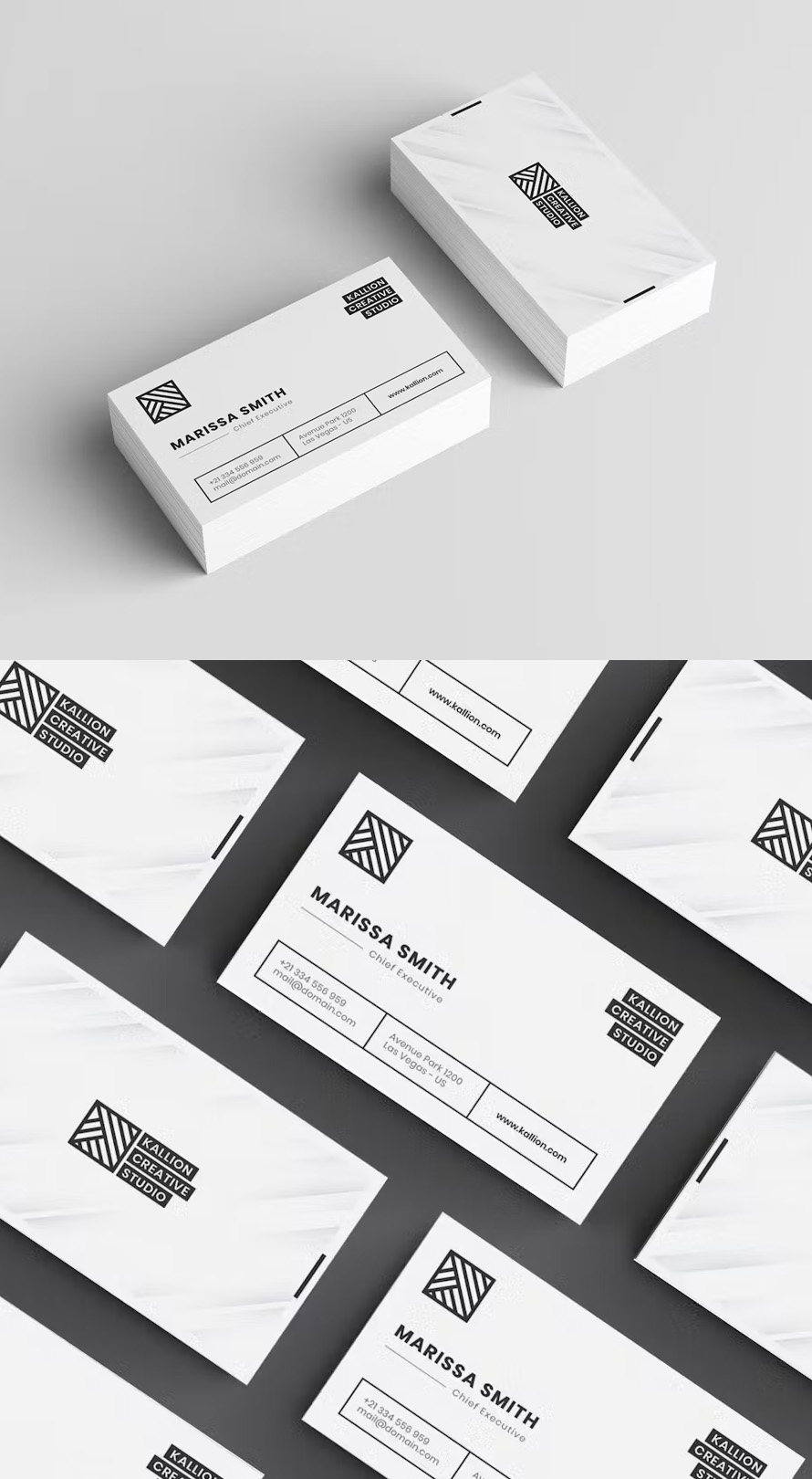 Professional Business Card With Modern Look