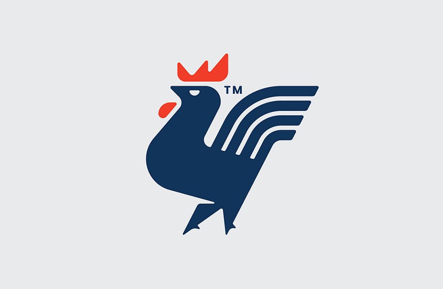 Rooster Logo For Agricultural Tractors Company By _putylo