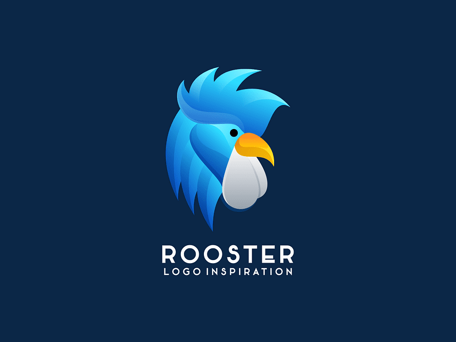 Rooster Logo Inspiration By Gambar Drips