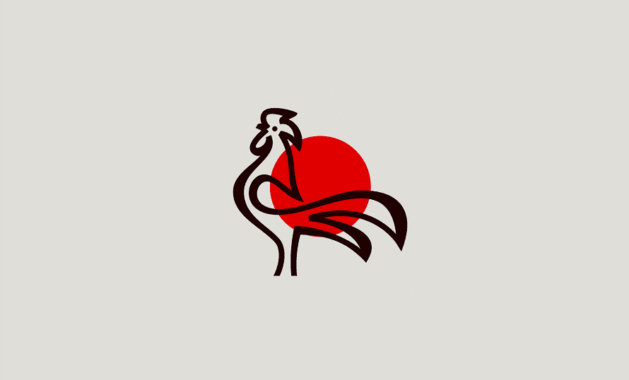 Rey Rooster Logo Design By Jenggot Merah