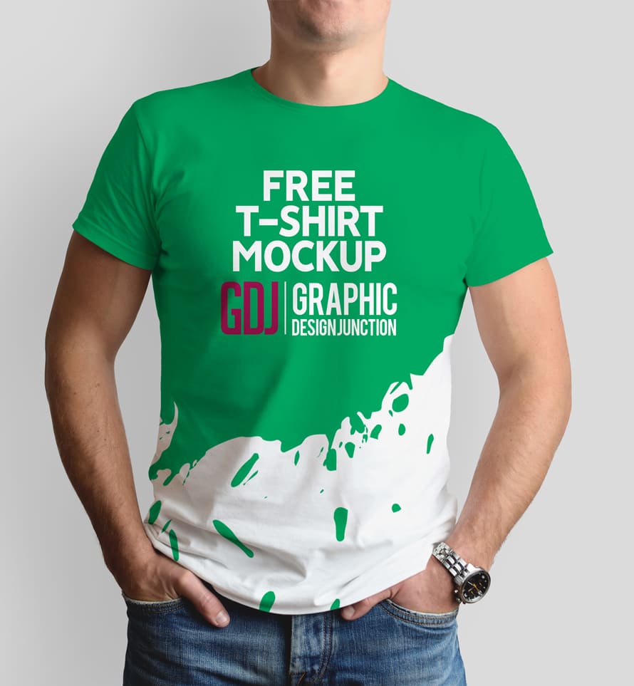 Men T-Shirt Mockup