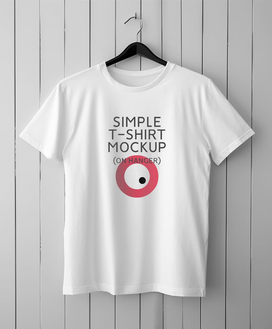 Simple T-Shirt Mockup Template