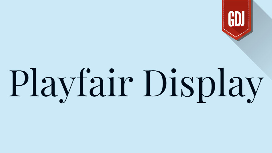 Playfair Display - 1