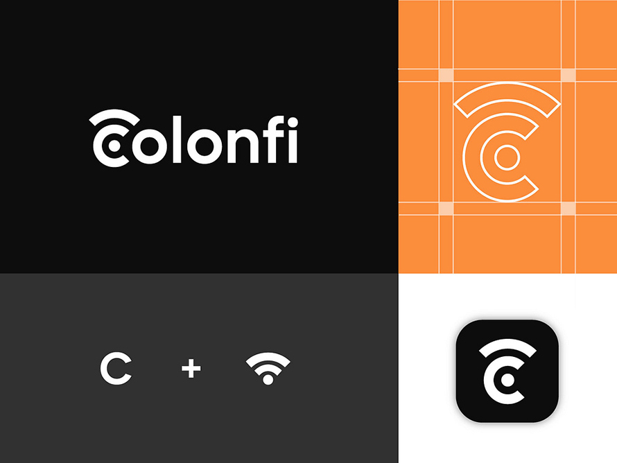 Colonfi Logo For Technology By Arafat Hossain