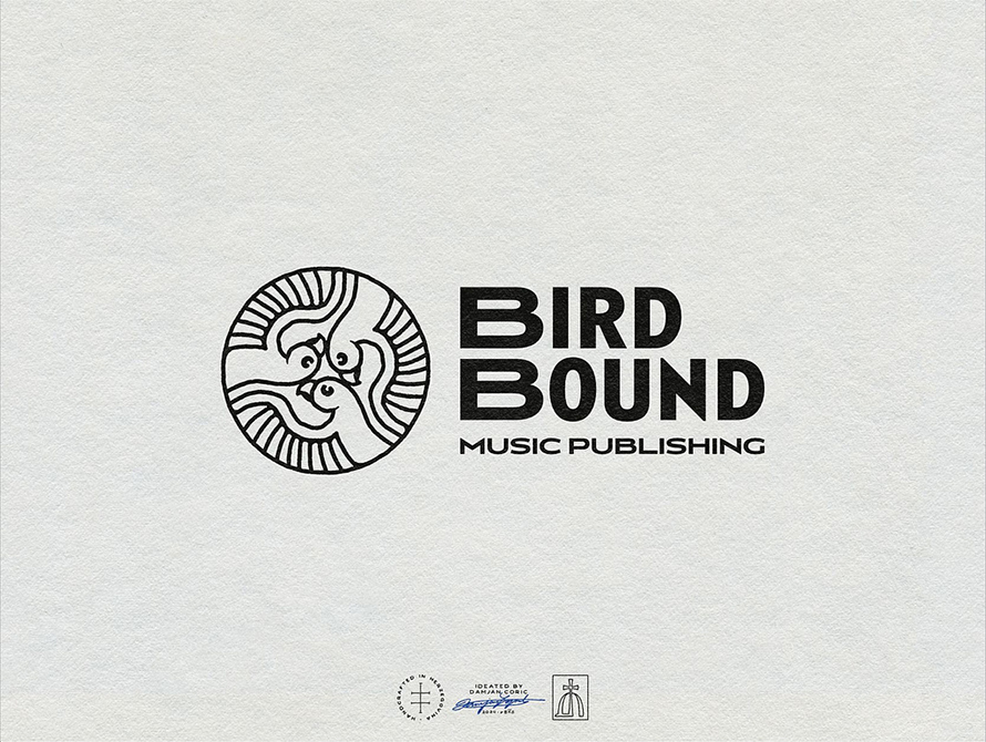 Birdbound Horizontal Logo By Coric Design