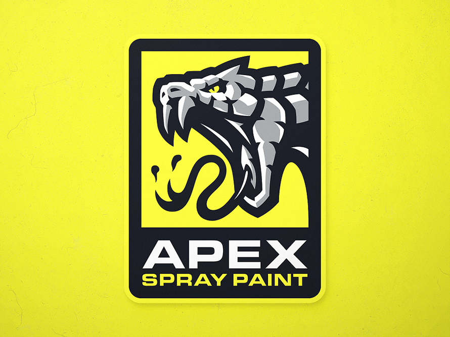 Anaconda Snake Logo | Apex Spray Paint Project By Derrick Stratton