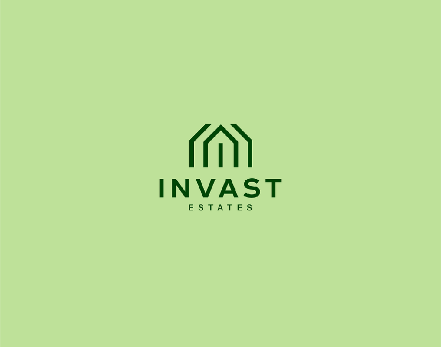 Invast Real Estate Investment Logo By Roxana Niculescu