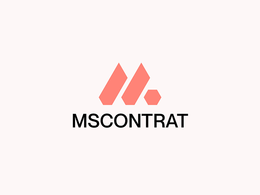 Mscontrat Logo Design By Pixtocraft 
