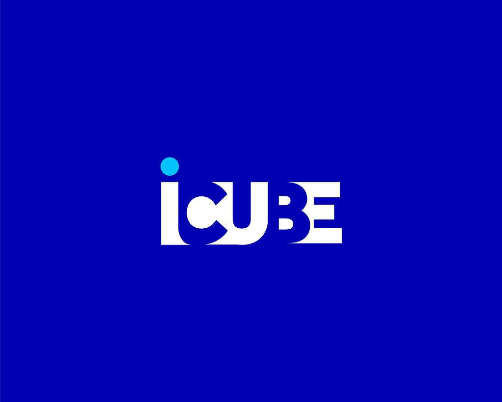 Icube Negative Space Logo By Jesmin Akter