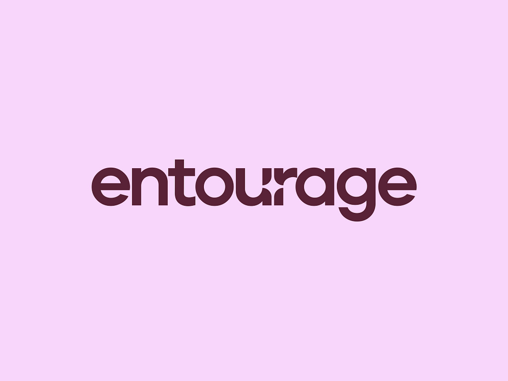 Entourage Logo Concept By Wegrow
